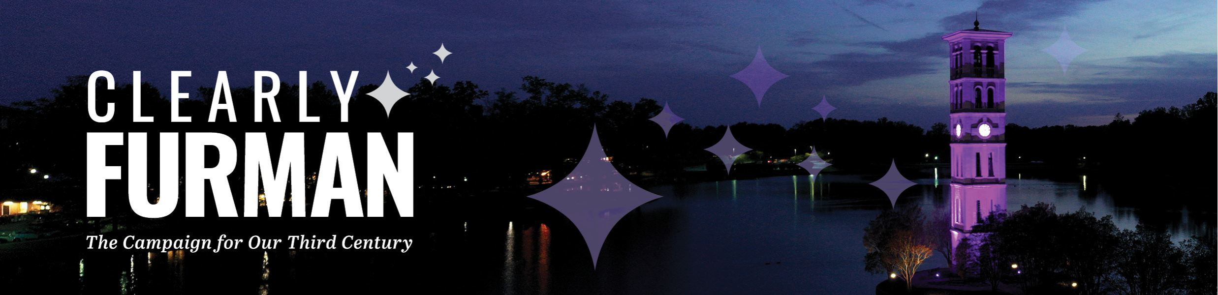 Clearly Furman Campaign Email Header